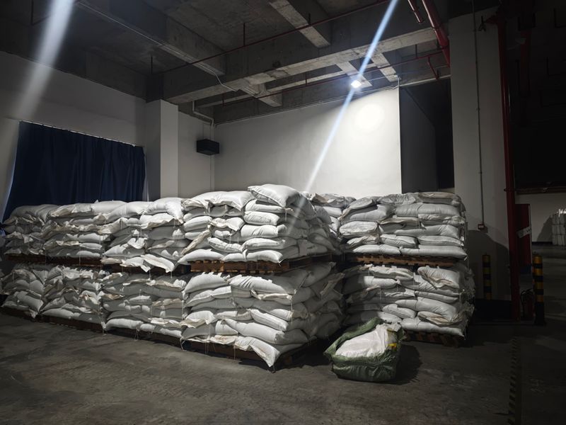 人生就是博物流守护食品原料安全，可可粉入库即享安心存储