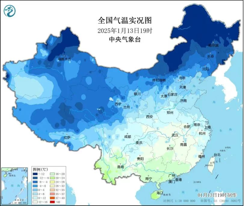 全国气温实况图 全国气温实况图
